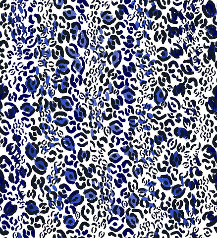 Animal Medium Leopard Jazzy Spots Blue P