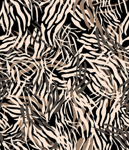Animal Medium Camo Zebra Neutrals P