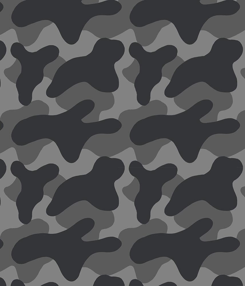 Camouflage Medium Camoblob Grey P